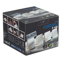 Вентилятор осевой Cata E-100 G BK d100 мм черный - фото 2