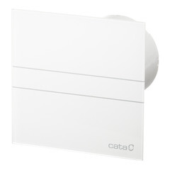 Вентилятор осевой Cata E-100 GT с таймером d100 мм белый - фото 1