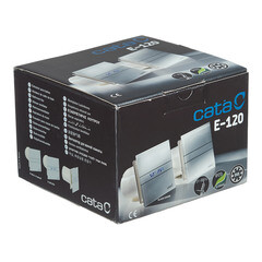 Вентилятор осевой Cata E-120 G 180х180 мм d120 мм белый - фото 3