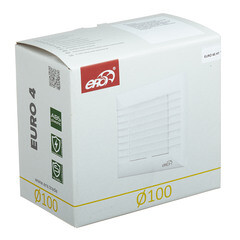 Вентилятор осевой Era Euro с датчиком влажности с антимоскитной сеткой 160х160 мм d100 мм белый - фото 6