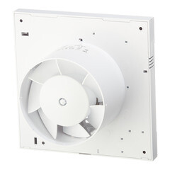 Вентилятор осевой Era Euro с датчиком влажности с антимоскитной сеткой 160х160 мм d100 мм белый - фото 3