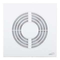 Вентилятор осевой Era Neo с обратным клапаном с антимоскитной сеткой 180х180 мм d125 мм белый - фото 2