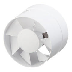 Вентилятор канальный осевой Era Profit d125 мм белый - фото 3