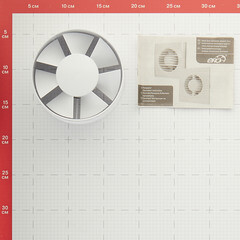 Вентилятор канальный осевой Era Profit d125 мм белый - фото 6