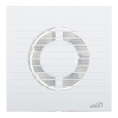 Вентилятор осевой Era Е с антимоскитной сеткой 160х160 мм d100 мм белый - фото 10