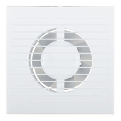 Вентилятор осевой Auramax A с тяговым выключателем 160х160 мм d100 мм белый - фото 4