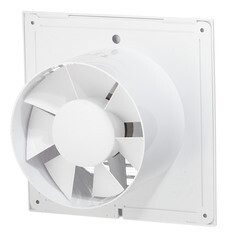Вентилятор осевой Era E с антимоскитной сеткой 180х180 мм d125 мм белый - фото 4