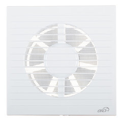 Вентилятор осевой Era E с антимоскитной сеткой 180х180 мм d125 мм белый - фото 2