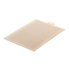 Решетка вентиляционная пластиковая приточно-вытяжная Era С 170х240 мм с сеткой бежевая - фото 2