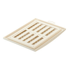 Решетка вентиляционная пластиковая приточно-вытяжная Era РРП 180х250 мм регулируемая слоновая кость - фото 5