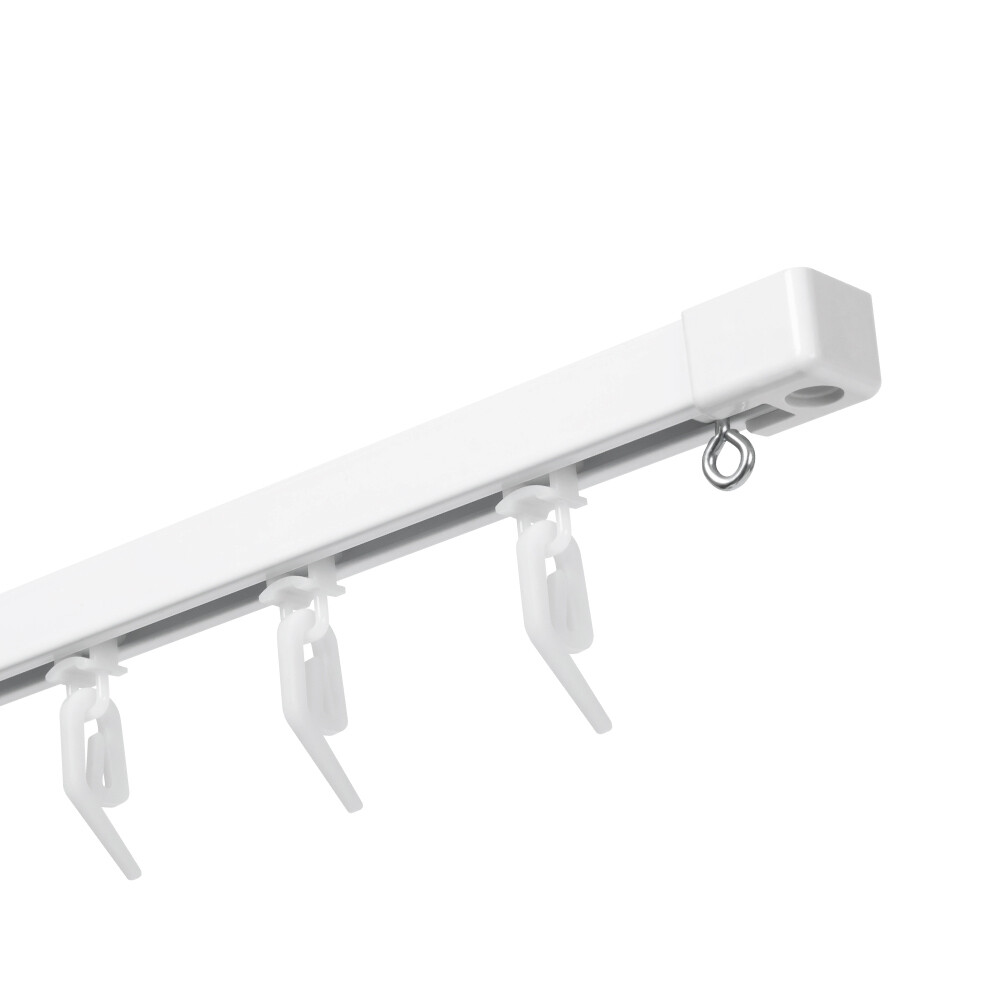 Изображение товара Карниз потолочный алюминиевый однорядный Катал 5 300 см белый