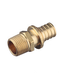 Соединитель прямой Stout 20 мм х 1/2 НР(ш) латунный (SFA-0001-002012) - фото 4