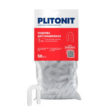 Подкова дистанционная для плитки Plitonit 1 мм (50 шт.)