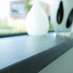 Подоконник ПВХ Moeller LD-40 300х2000х22 мм покрытие Elesgo серый топаз матовый - фото 3