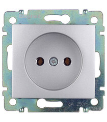 Изображение товара Розетка Legrand Valena встраиваемая алюминий (694341)