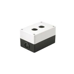Корпус поста IEK КП102 пластиковый IP54 для кнопок управления 2 место белый (BKP10-2-K01)