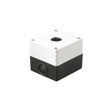 Корпус поста IEK КП101 пластиковый IP54 для кнопок управления 1 место белый (BKP10-1-K01)