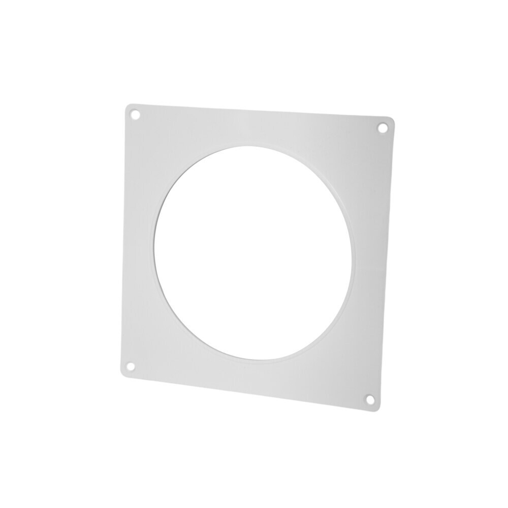 Изображение товара Накладка для круглых воздуховодов настенная ВА ВЕНТ пластиковая 205х205 мм d150 мм