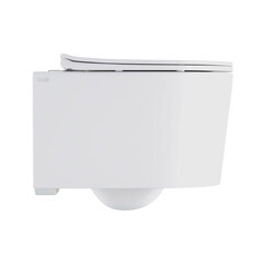 Унитаз подвесной Iddis Stone безободковый с сиденьем дюропласт микролифт (STORDSEi25) - фото 2