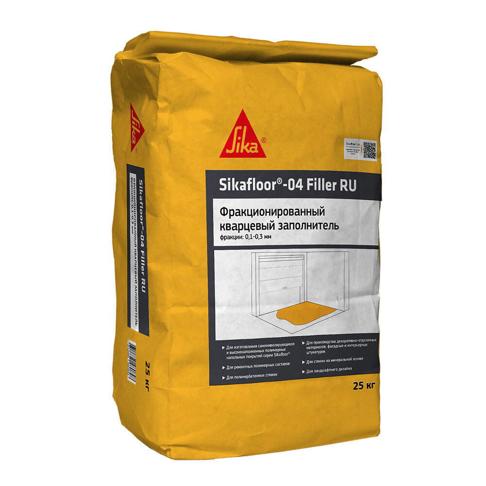 Изображение товара Кварцевый наполнитель Sika Sikafloor-04 для полимерных полов, 25 кг