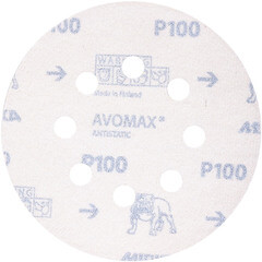 Диск шлифовальный Mirka Antistatic d125 мм P100 на липучку бумажная основа (5 шт.) - фото 4