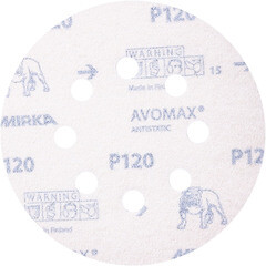 Диск шлифовальный Mirka Antistatic d125 мм P120 на липучку бумажная основа (5 шт.) - фото 4