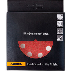 Диск шлифовальный Mirka Antistatic d125 мм P150 на липучку бумажная основа (5 шт.) - фото 3