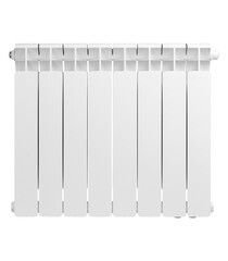 Радиатор биметаллический Rifar Base Ventil 500 мм 8 секций 3/4 нижнее правое подключение белый - фото 7