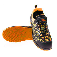 Полуботинки рабочие текстильные со светоотражающими элементами размер 41 оранжевые Мистраль Неон (130179) - фото 5