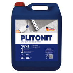 Грунт Plitonit 1 10 л концентрат 1:5