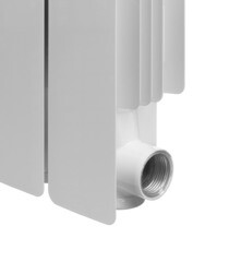 Радиатор алюминиевый Rifar Alum 500 мм 8 секций 1" боковое подключение белый - фото 6