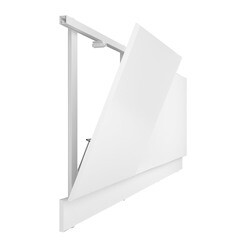 Экран для ванны фронтальный Метакам Primo ПВХ 180х54 см белый с откидными дверцами с корзинами (4650208862113) - фото 5