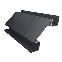 Изображение товара Планка угловая металлическая Grand Line графитово-серая RAL 7024 2 м