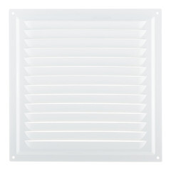 Решетка вентиляционная стальная Era 250х250 мм с сеткой белая - фото 5