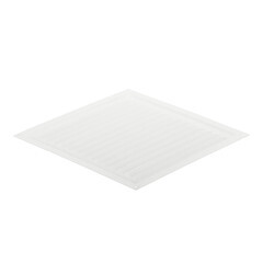 Решетка вентиляционная стальная Era 250х250 мм с сеткой белая - фото 4