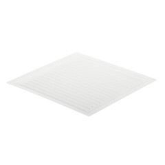 Решетка вентиляционная стальная Era 300х300 мм с сеткой белая - фото 2