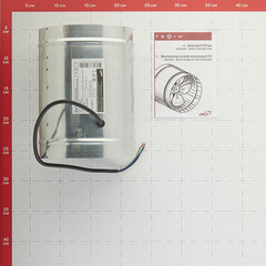 Вентилятор канальный осевой Era CV-150 d150 мм - фото 4