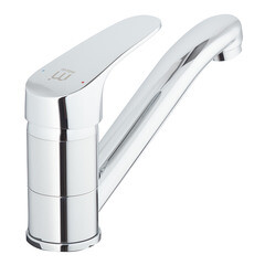 Смеситель для кухни и раковины Milardo Simp однорычажный с поворотным изливом хром (SIMSBR0M01) - фото 8