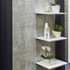 Панель МДФ бетон блоки 2440х1220х3 мм Стильный Дом 2,977 кв.м (v74465) - фото 9