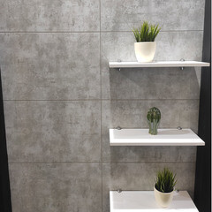 Панель МДФ бетон блоки 2440х1220х3 мм Стильный Дом 2,977 кв.м (v74465) - фото 8