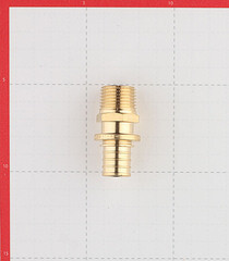 Соединитель прямой Stout 20 мм х 1/2 НР(ш) латунный (SFA-0001-002012) - фото 2