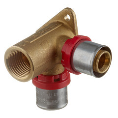 Изображение товара Водорозетка Tiemme двухплоскостная 20(пресс) х 1/2 ВР(г)