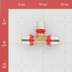 Тройник Tiemme 20(пресс) х 16(пресс) х 20(пресс) - фото 3