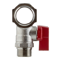 Коллектор Valtec 3/4 ВР(г) х 2 выхода 1/2 НР(ш) х 3/4 НР(ш) с шаровыми кранами (VTc.580.N.0502) - фото 3