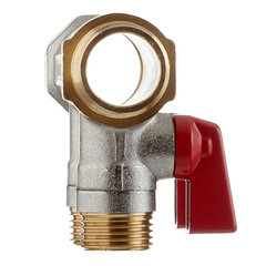 Коллектор Stout 3/4 ВР(г) х 2 выхода 1/2 НР(ш) х 3/4 НР(ш) с шаровыми кранами (SMB 6210 341202) - фото 3