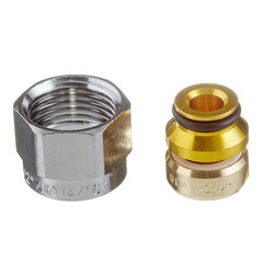 Евроконус Far (FC 6076 58802) 16 обж(ц) х 1/2 для металлопластиковых труб - фото 1