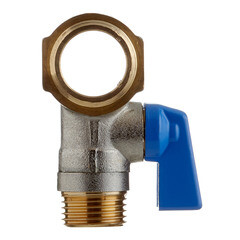 Коллектор Stout 3/4 ВР(г) х 4 выхода 1/2 НР(ш) ЕК х 3/4 НР(ш) с шаровыми кранами (SMB 6211 341204) - фото 3