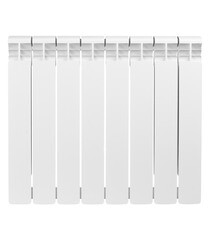 Радиатор алюминиевый Rifar Alum 500 мм 8 секций 1" боковое подключение белый - фото 2