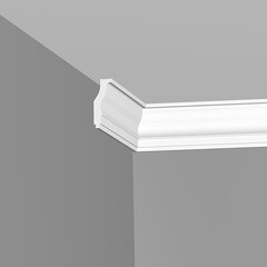 Плинтус потолочный из пенополистирола 25х65х2000 мм под натяжной потолок Плинтэкс O 25/65 SC - фото 5