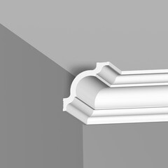 Плинтус потолочный из пенополистирола 95х95х2000 мм Плинтэкс I 95/95 - фото 6